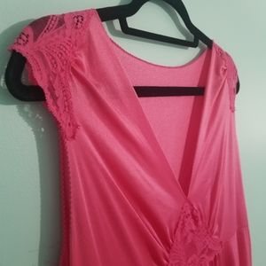 💕Pink Vintage Plus Size Nightgown💕